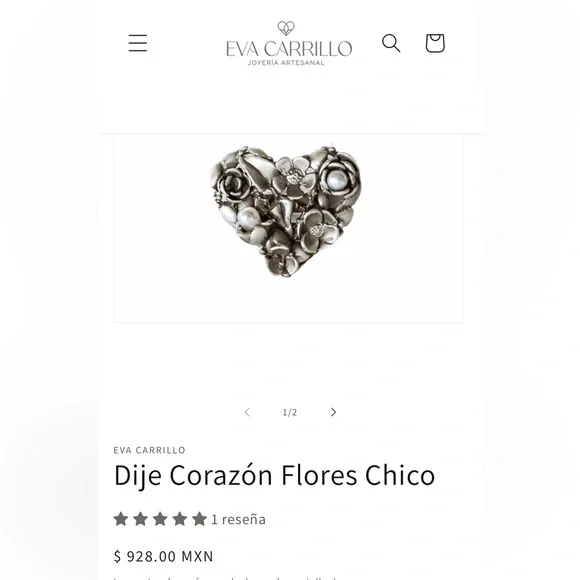 Eva Carrillo Artisan Jewelry Set NEW - Picture 5 of 6